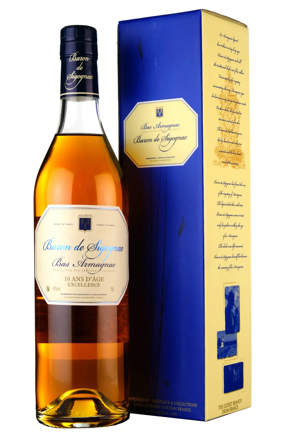 Baron De Sigognac 10 Year Old Bas Armagnac 1
