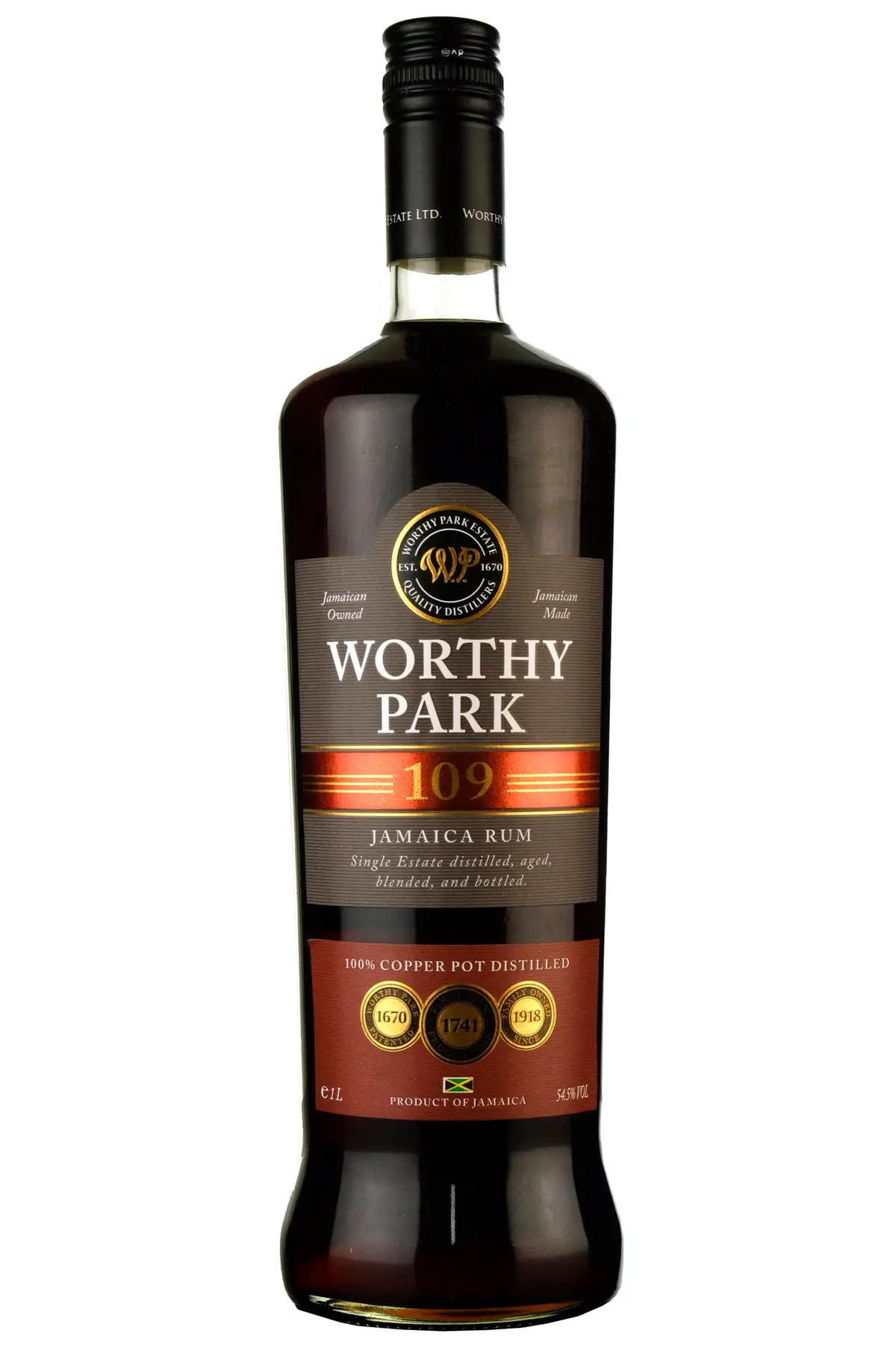 Worthy Park 109 | Pot Still Jamaican Rum 1