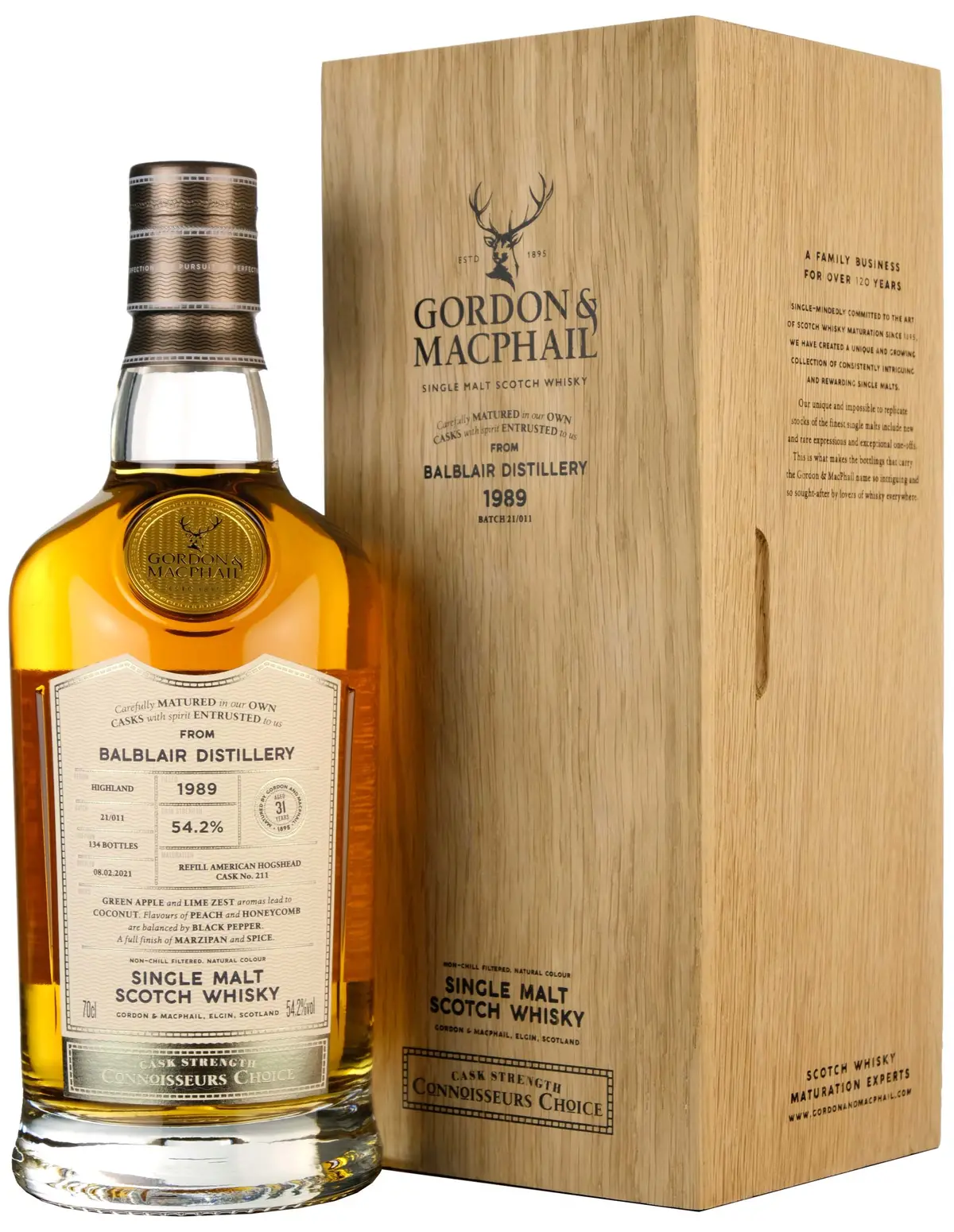 Balblair 1989-2021 | 31 Year Old Gordon & Macphail Connoisseurs Choice Single Cask 211 1
