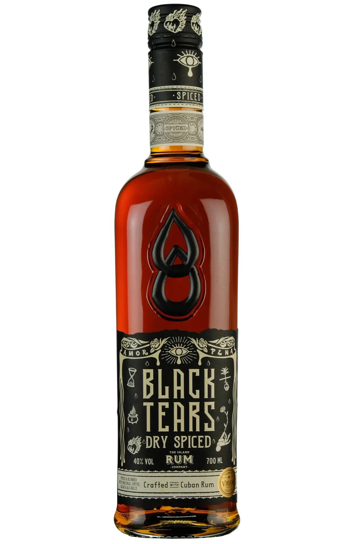 Black Tears Cuban Spiced Rum 1