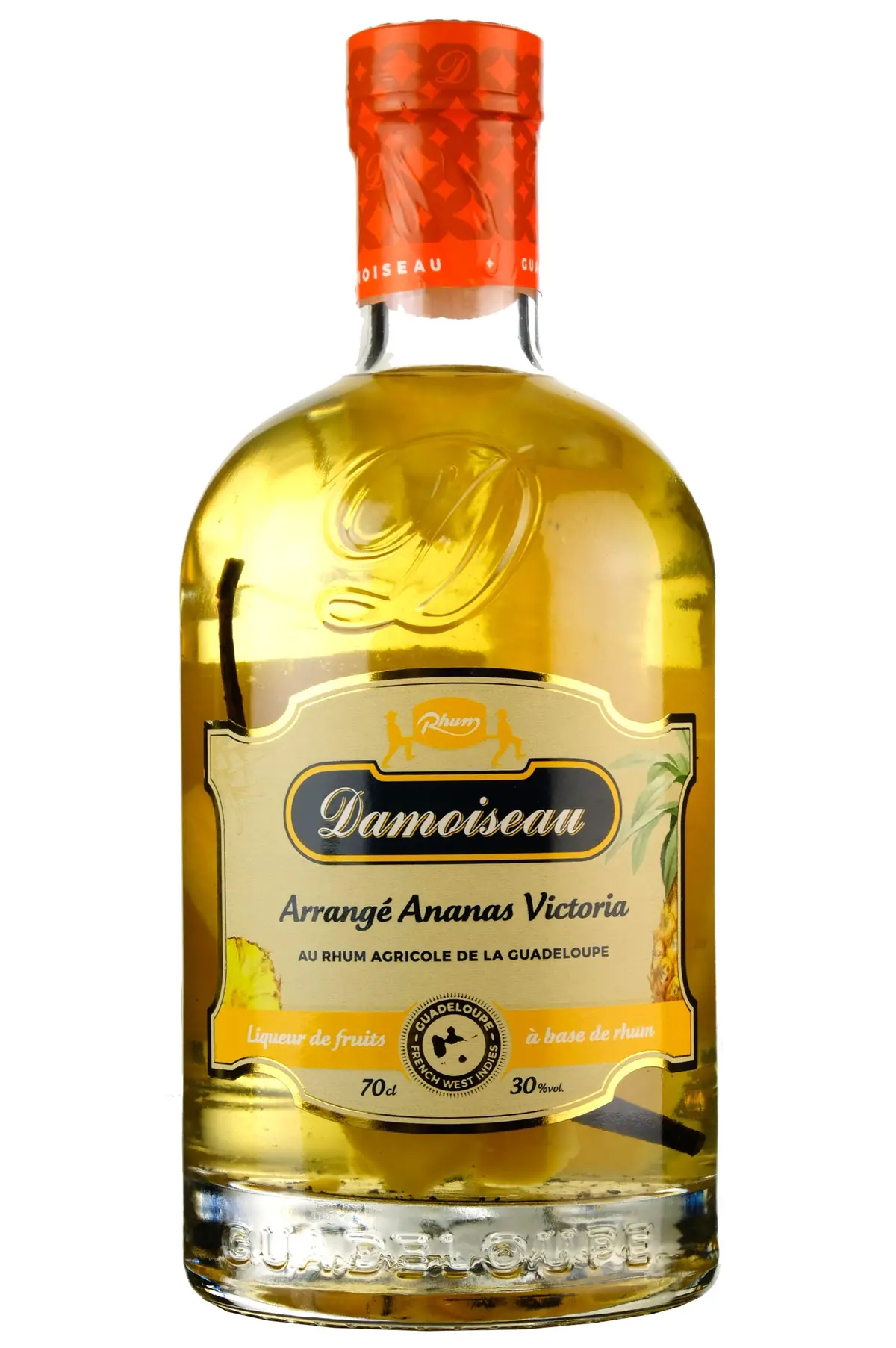 Damoiseau Arrangé Pineapple (Ananas Victoria) Rhum Liqueur 1