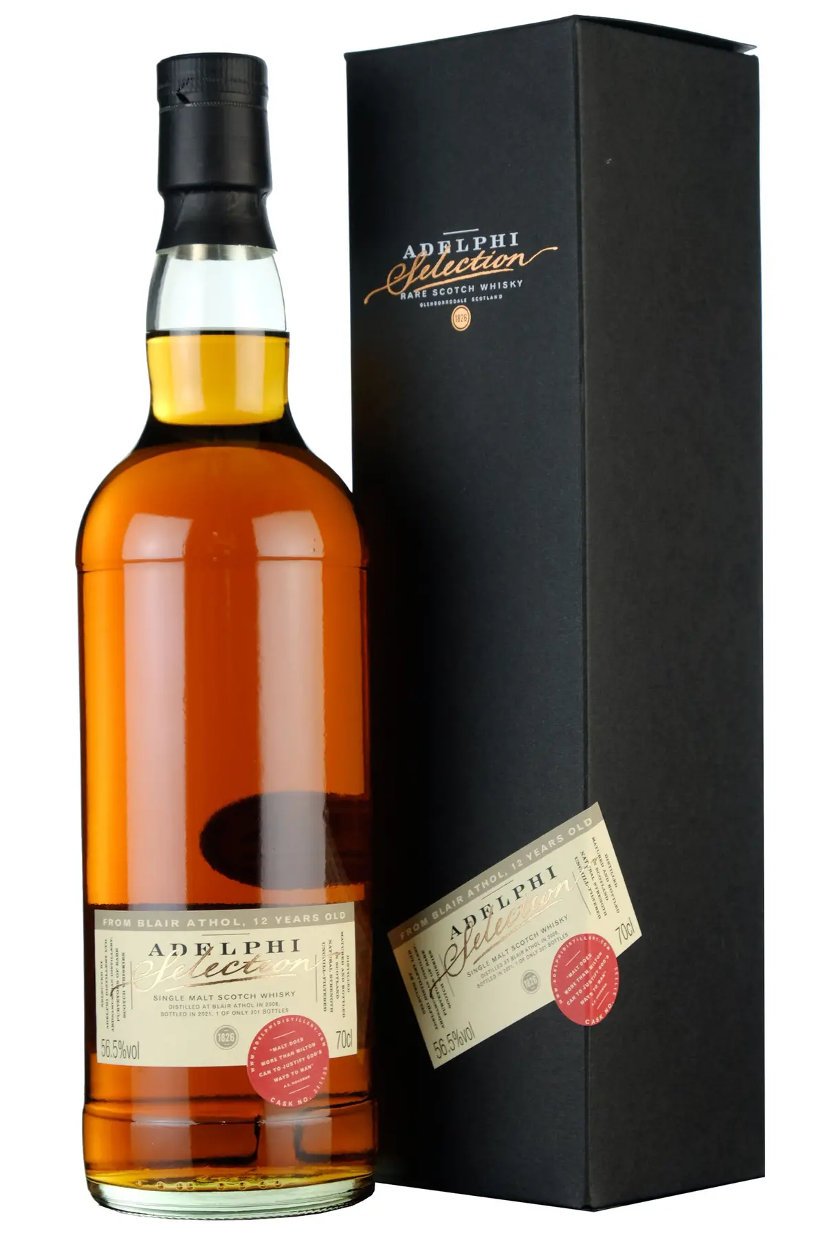 Blair Athol 2008-2021 | 12 Year Old Adelphi Selection Cask 311135 1