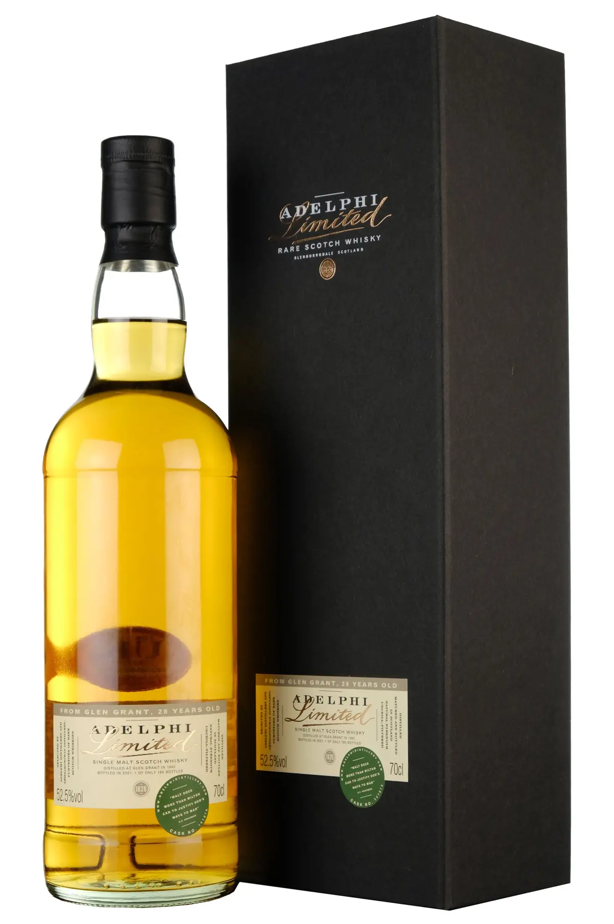 Glen Grant 1992-2021 | 28 Year Old Adelphi Limited Cask 141976 1