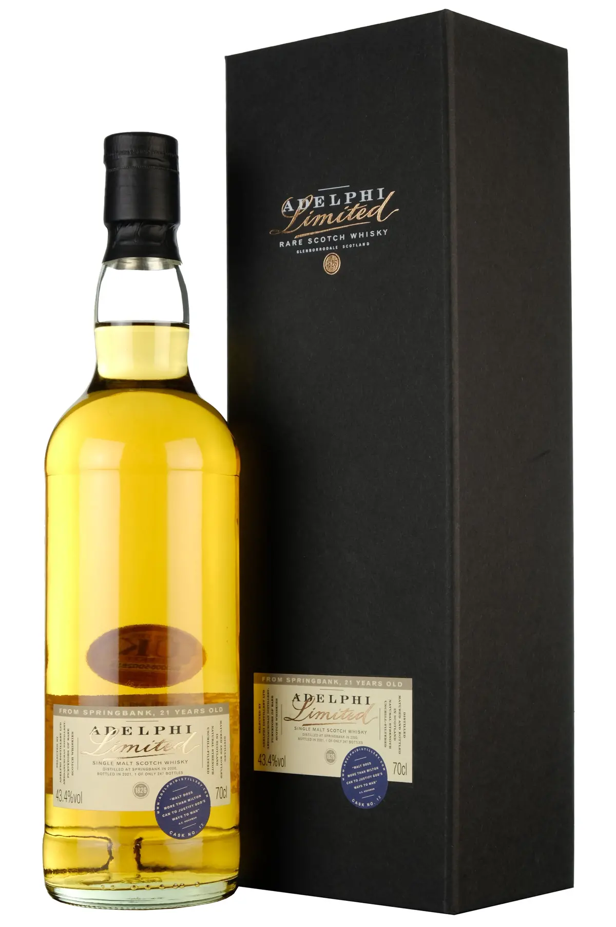 Springbank 2000-2021 | 21 Year Old Adelphi Limited Cask 12 1