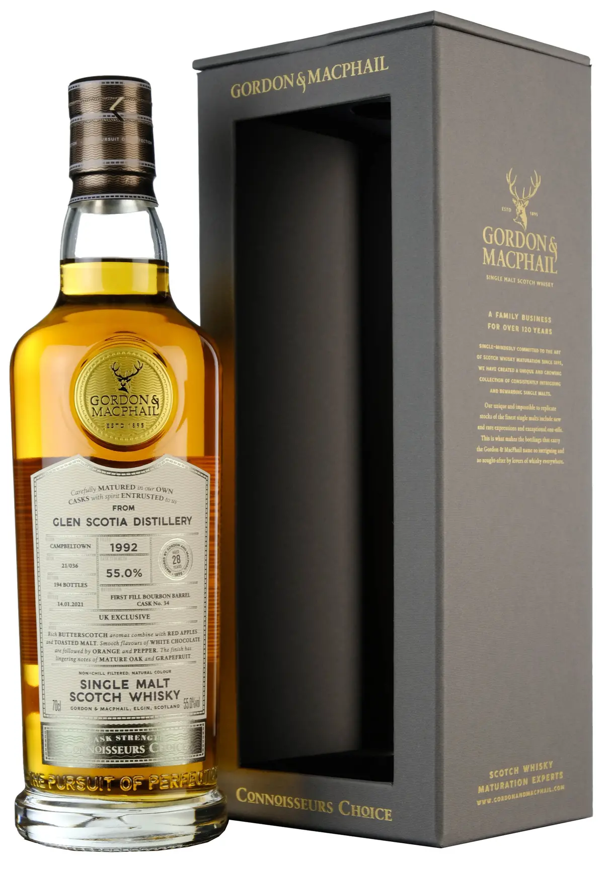 Glen Scotia 1992-2021 | 28 Year Old | Connoisseurs Choice Cask Strength 1