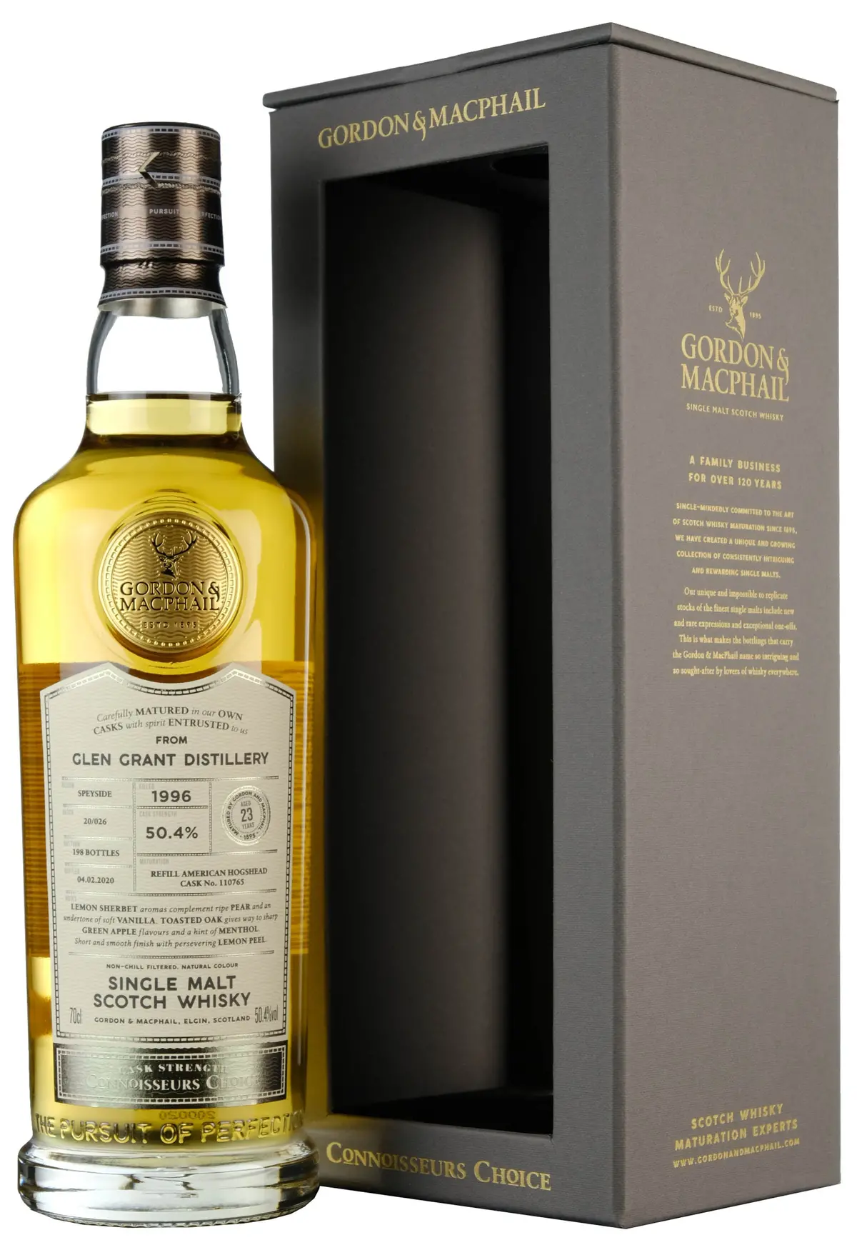 Glen Grant 1996-2020 | 23 Year Old | Connoisseurs Choice Cask Strength 1