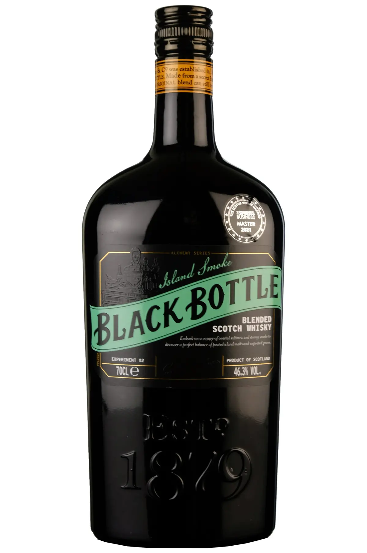 Black Bottle Island Smoke Alchemy Series Experiment 2 Bottled 2021 1