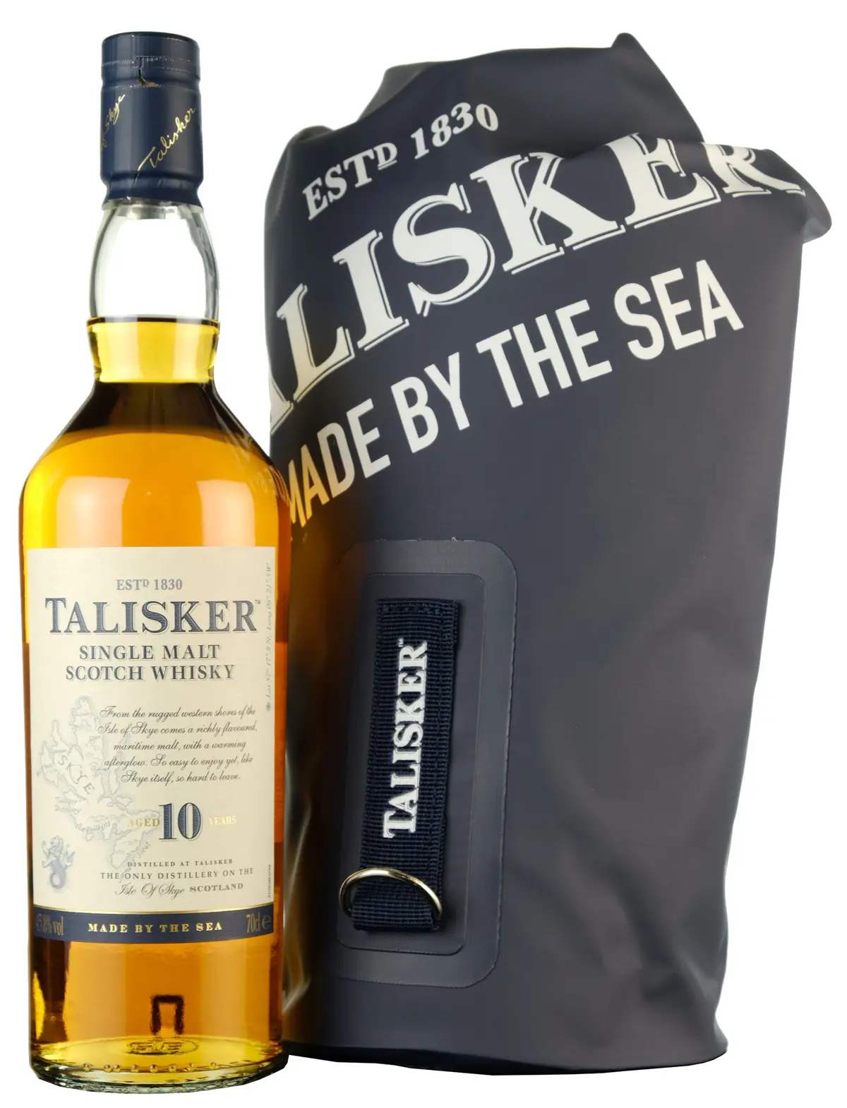 Talisker 10 Year Old | Made By The Sea Dry Bag Gift Pack 1