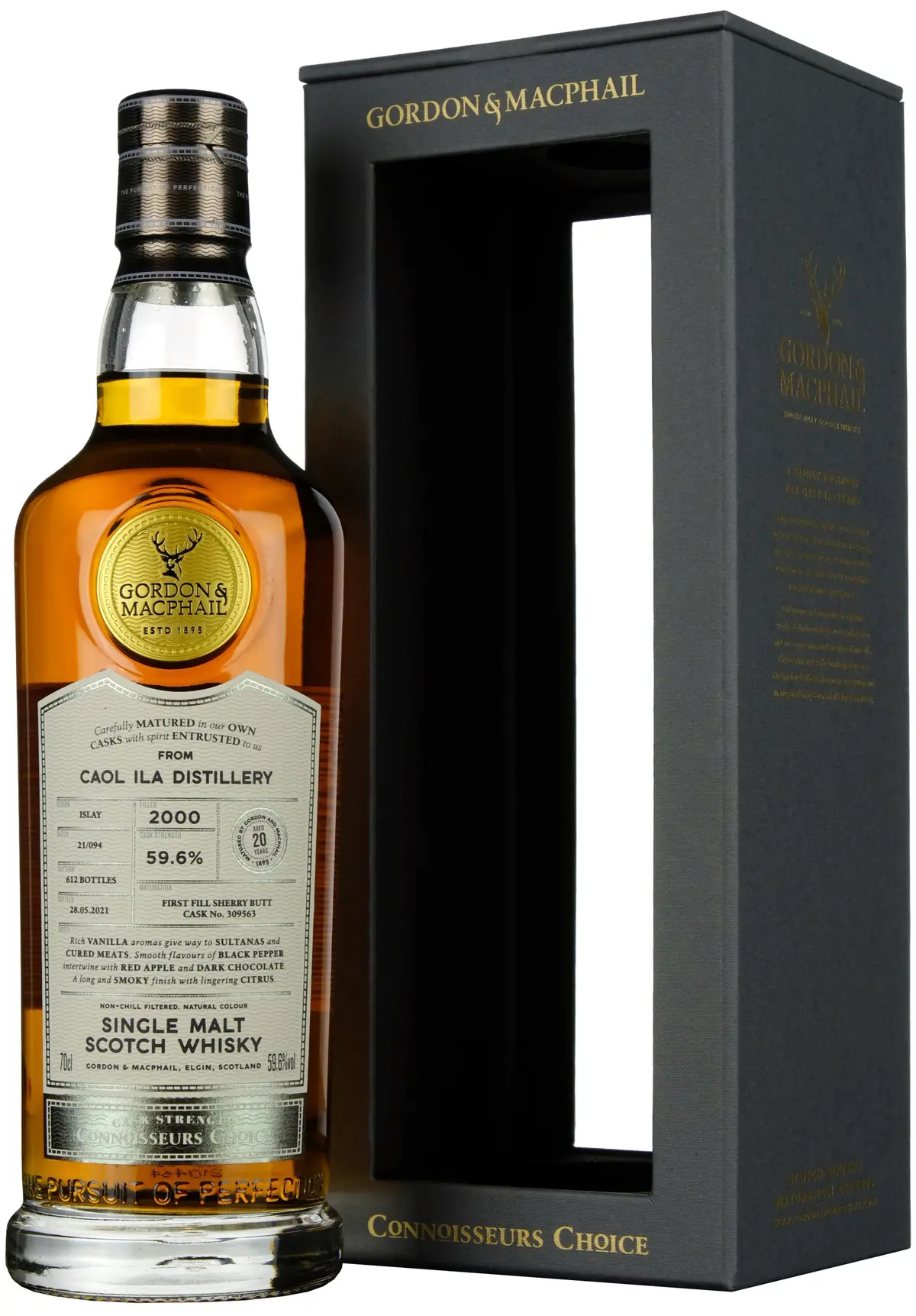 Caol Ila 2000-2021 | 20 Year Old Gordon & Macphail Connoisseurs Choice Single Cask 309563 1