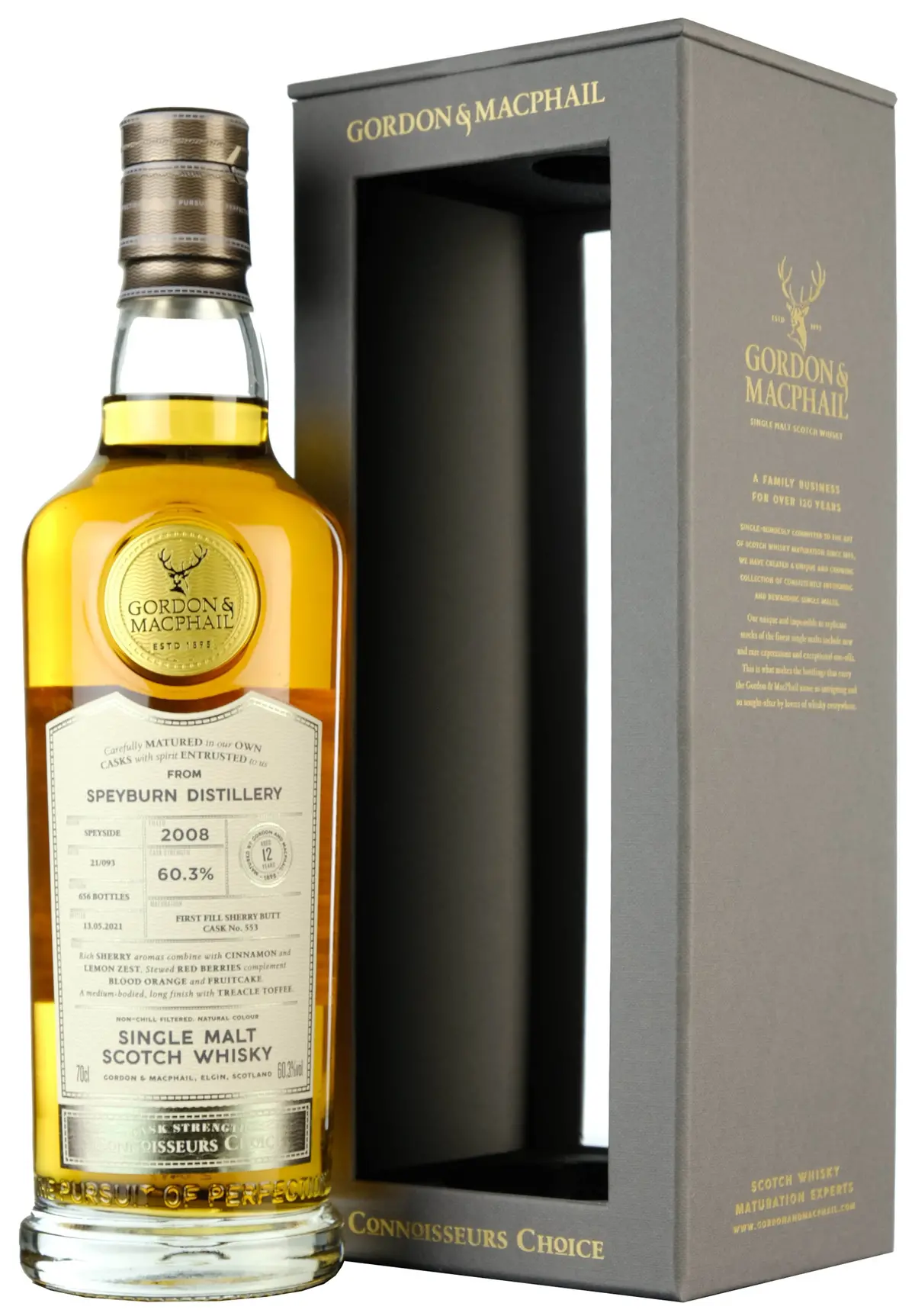Speyburn 2008-2021 | 12 Year Old | Connoisseurs Choice Cask Strength 1