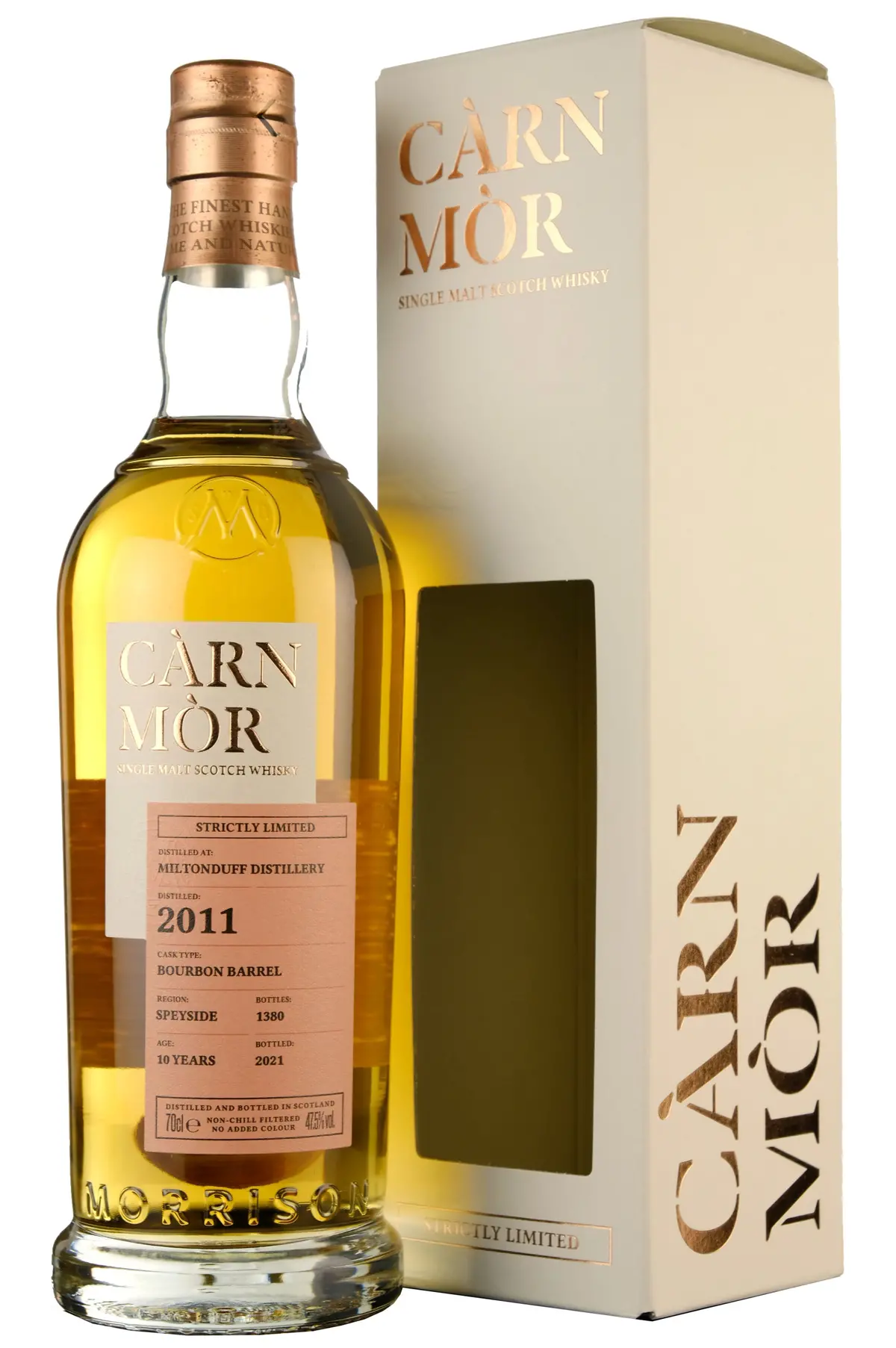 Miltonduff 2011-2021 | 10 Year Old | Carn Mor Strictly Limited 1