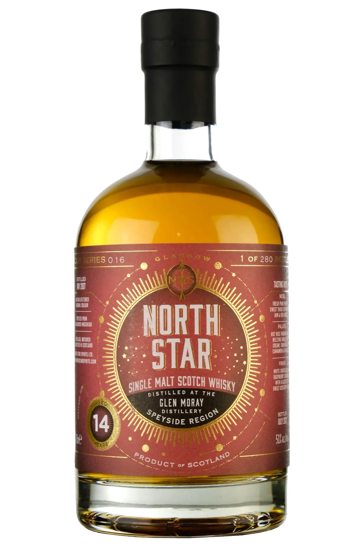 Glen Moray 2007-2021 | 14 Year Old North Star Spirits 1