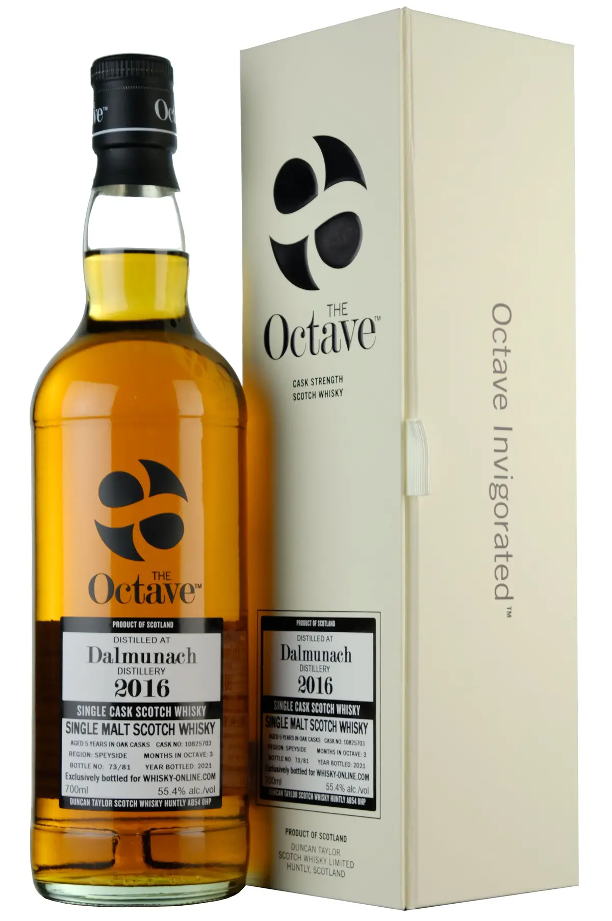 Dalmunach 2016-2021 | 5 Year Old Duncan Taylor Octave Cask 10825703 | Whisky-Online Exclusive 1