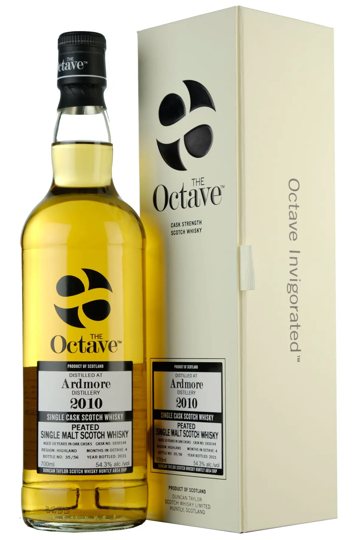 Ardmore 2010-2021 | 10 Year Old | Duncan Taylor Octave Cask 1930144 1