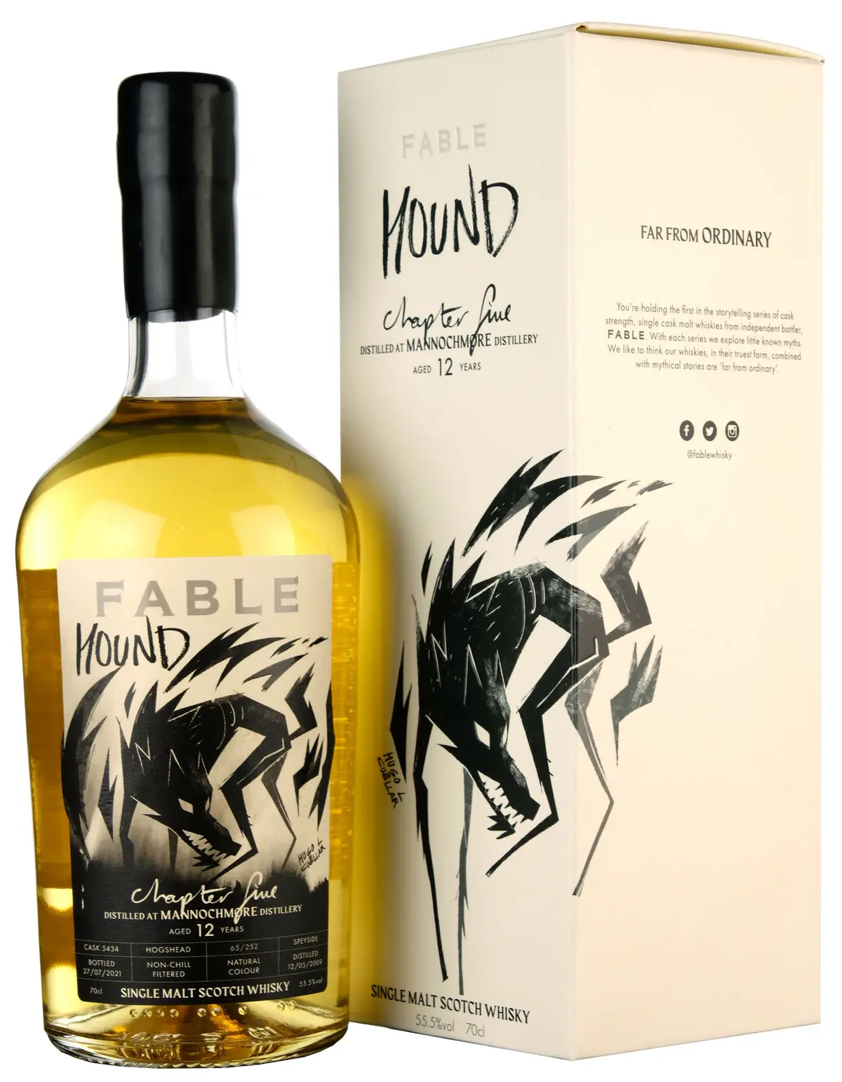 Mannochmore 2009-2021 12 Year Old | Fable Chapter Five: Hound | Cask 5434 1