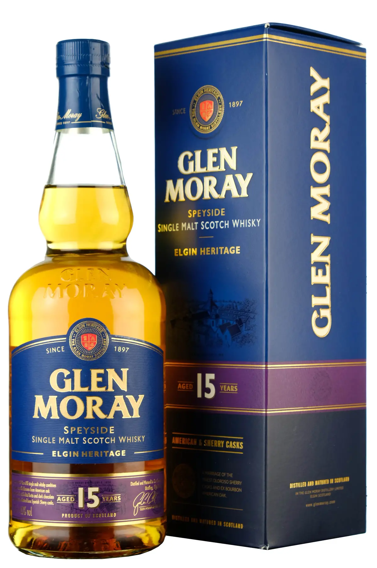 Glen Moray 15 Year Old Elgin Heritage 1