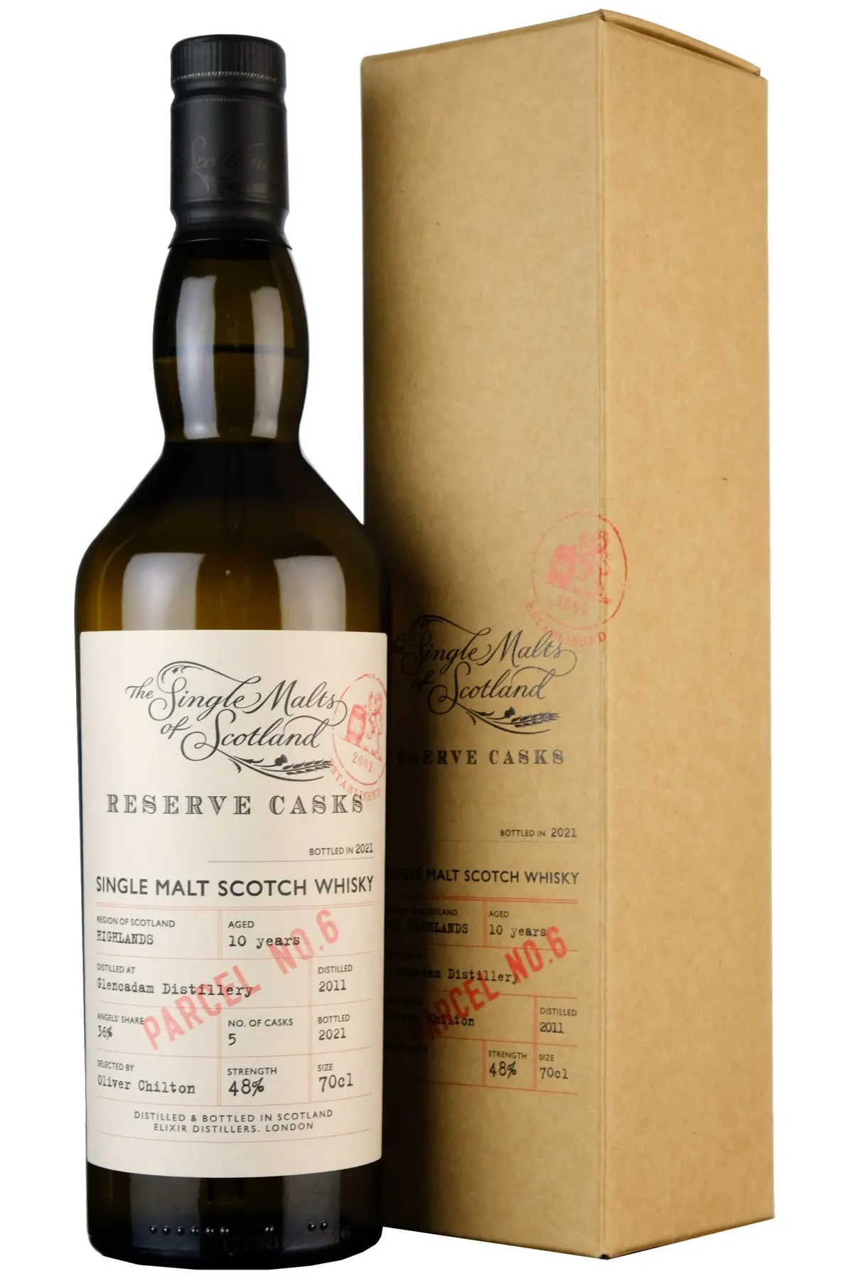 Glencadam 2011-2021 | 10 Year Old | The Single Malts Of Scotland Reserve Casks 1