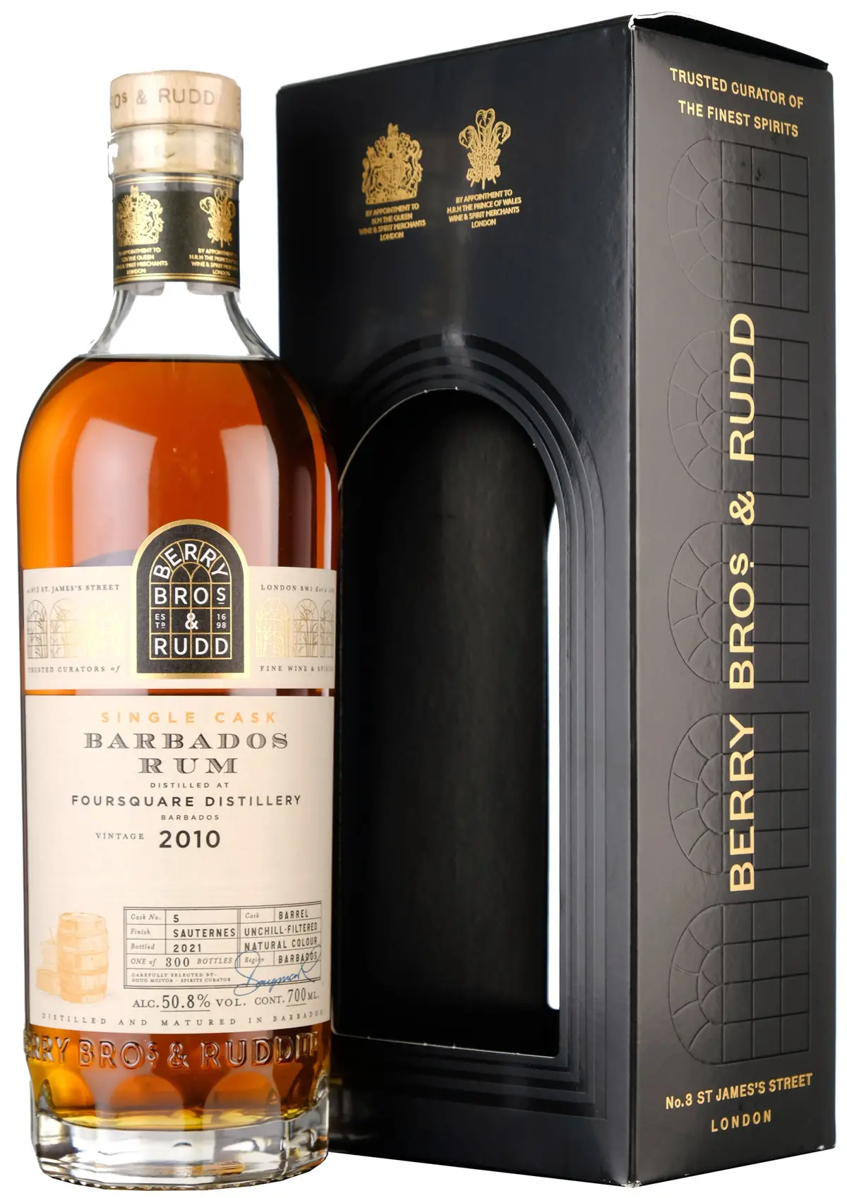 Foursquare 2010-2021 | 11 Year Old Berry Bros & Rudd Single Cask 5 1
