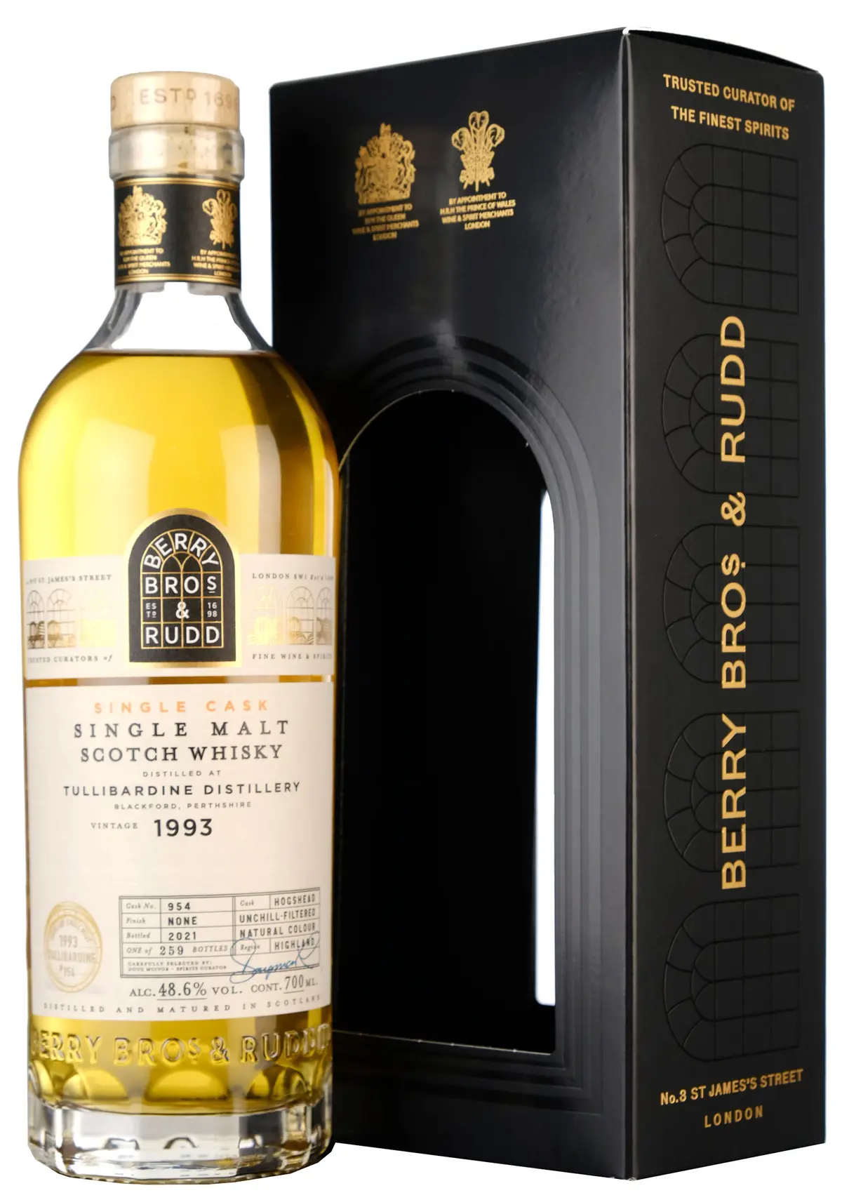 Tullibardine 1993-2021 | 28 Year Old Berry Bros & Rudd Single Cask 954 1