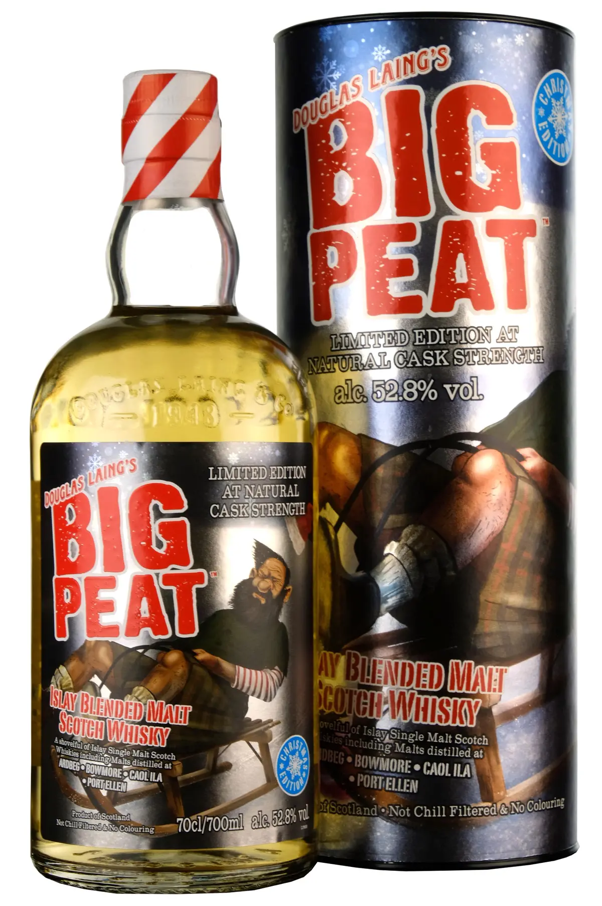 Big Peat Cask Strength Islay Blended Malt | Christmas Edition 2021 1