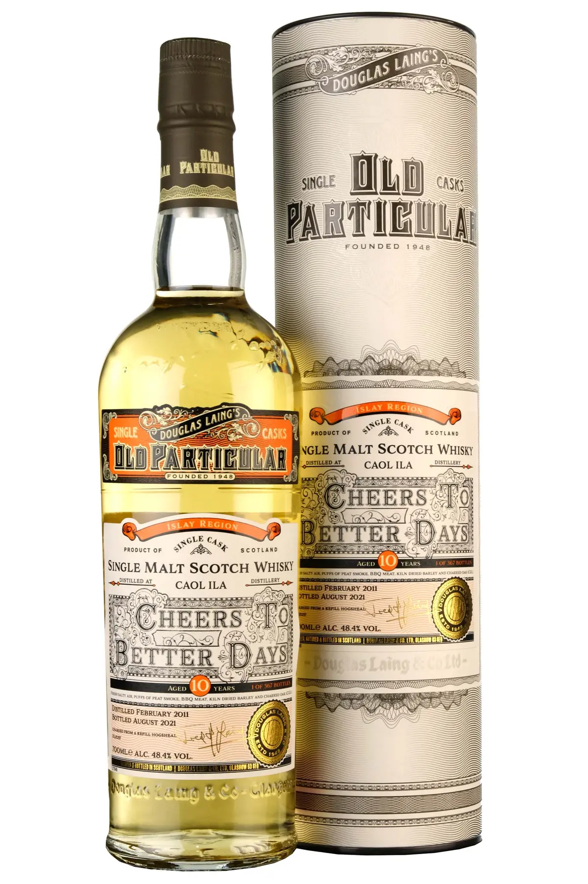 Caol Ila 2011-2021 | 10 Year Old | Old Particular Cheers To Better Days 1