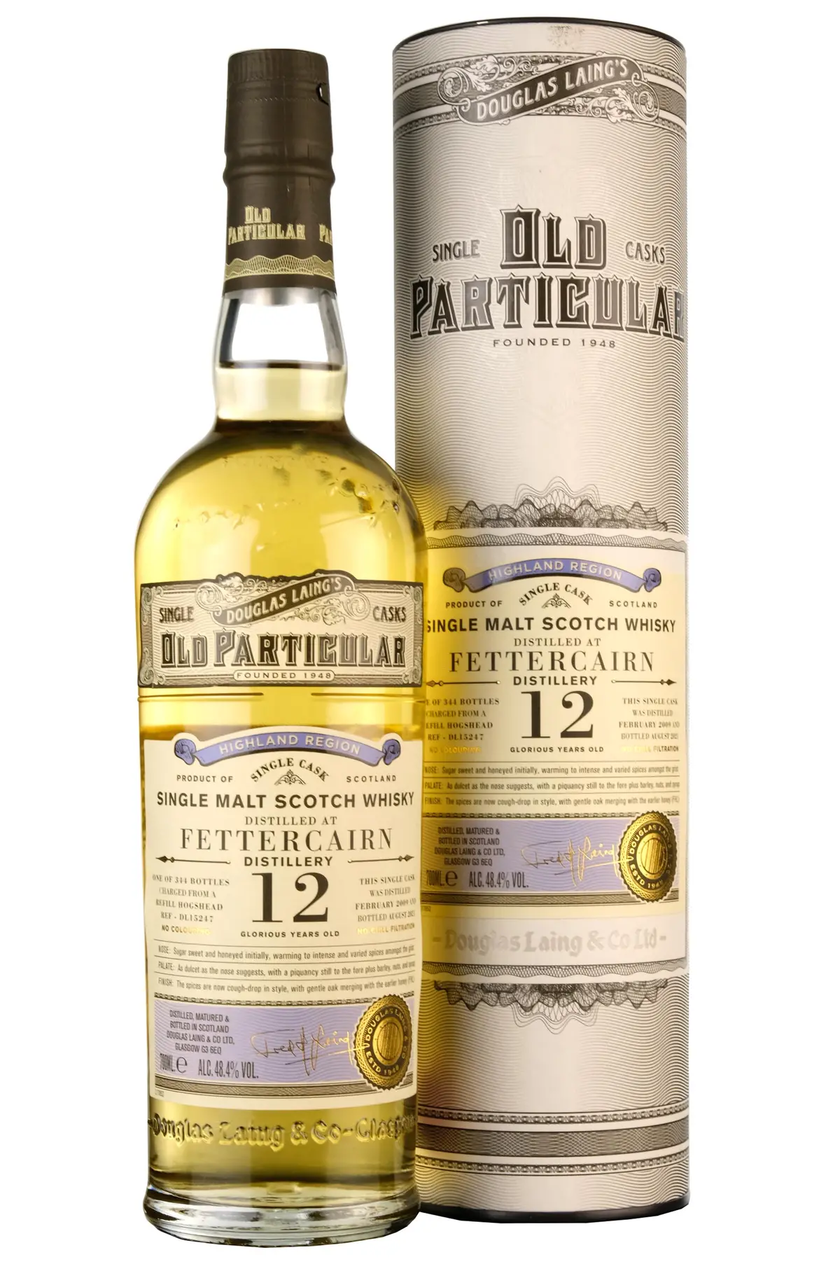 Fettercairn 2009-2021 | 12 Year Old | Old Particular | Single Cask Dl15247 1