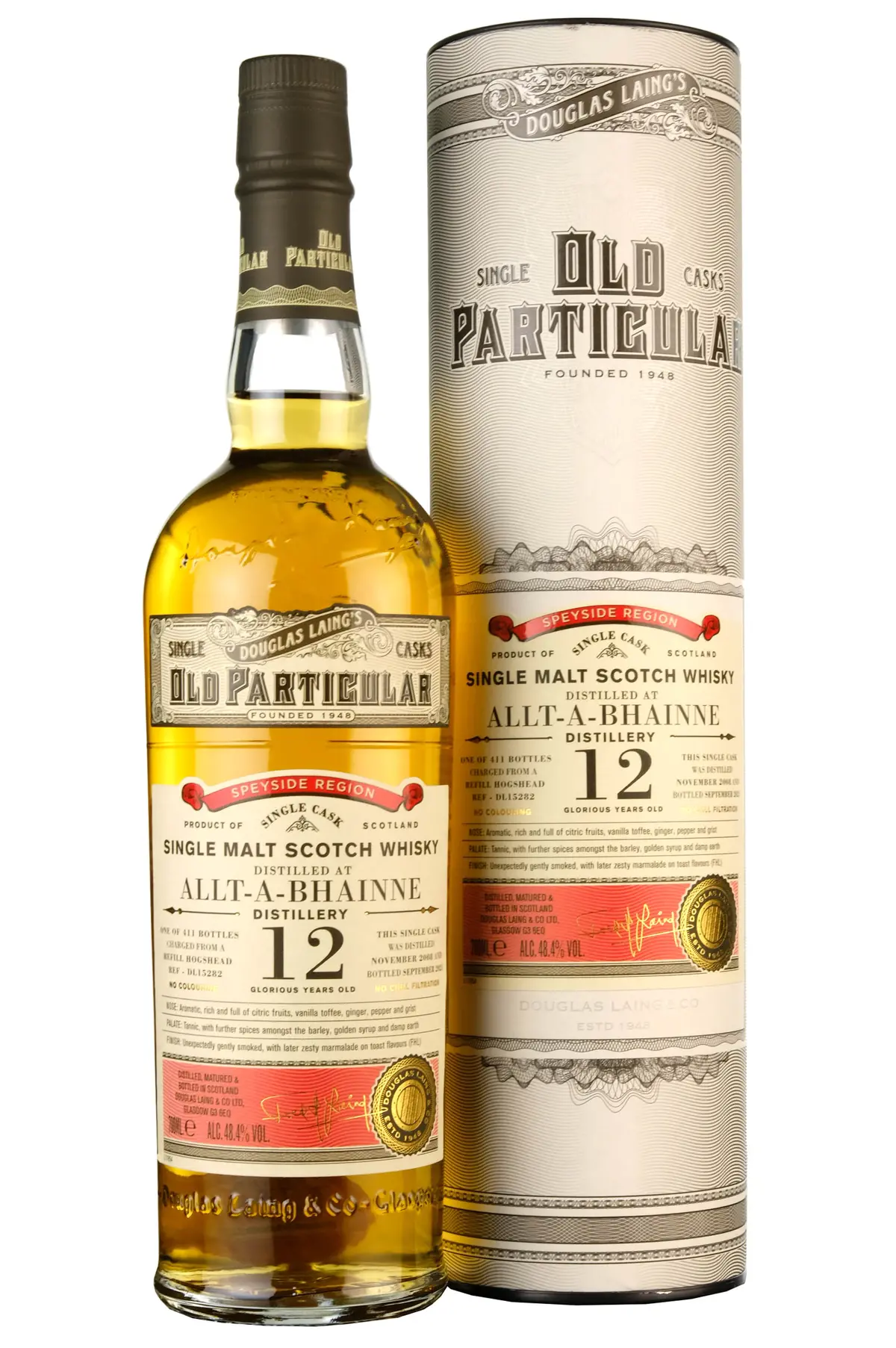 Allt-A-Bhainne 2008-2021 | 12 Year Old | Old Particular | Single Cask Dl15282 1