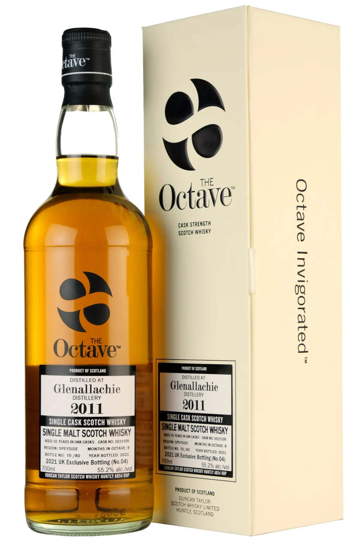 Glenallachie 2011-2021 | 10 Year Old Duncan Taylor Octave Single Cask 3033109 Uk Exclusive 1
