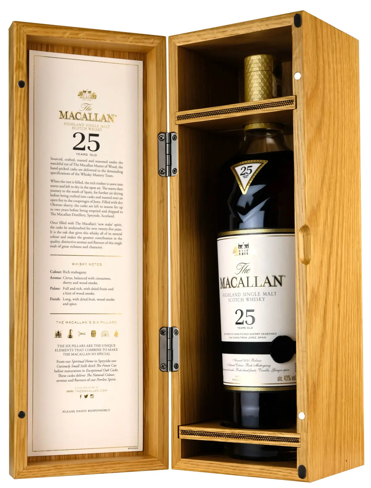 Macallan 25 Year Old Sherry Oak 2021 Release 2