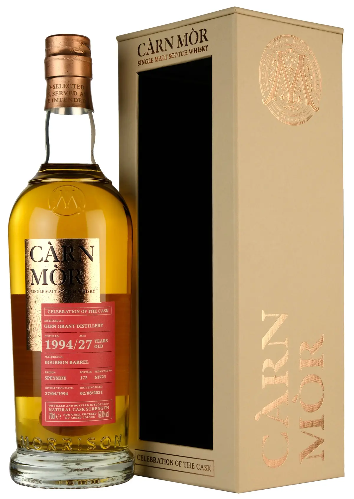 Glen Grant 1994-2021 | 27 Year Old | Carn Mor Celebration Of The Cask 1