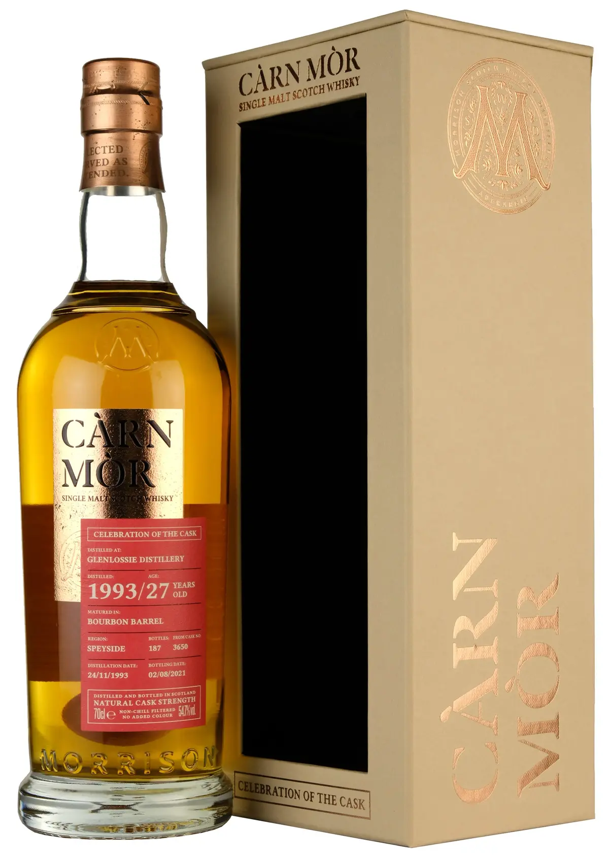Glenlossie 1993-2021 | 27 Year Old | Carn Mor Celebration Of The Cask 1