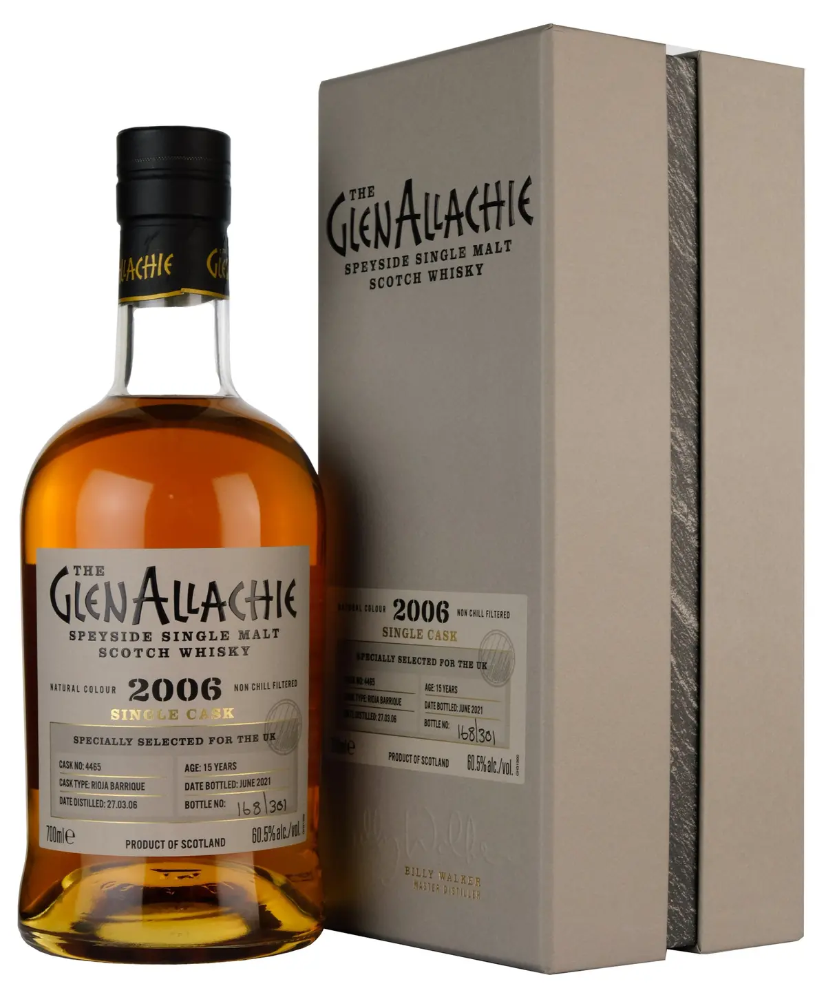 Glenallachie 2006-2021 | 15 Year Old Single Cask 4465 1