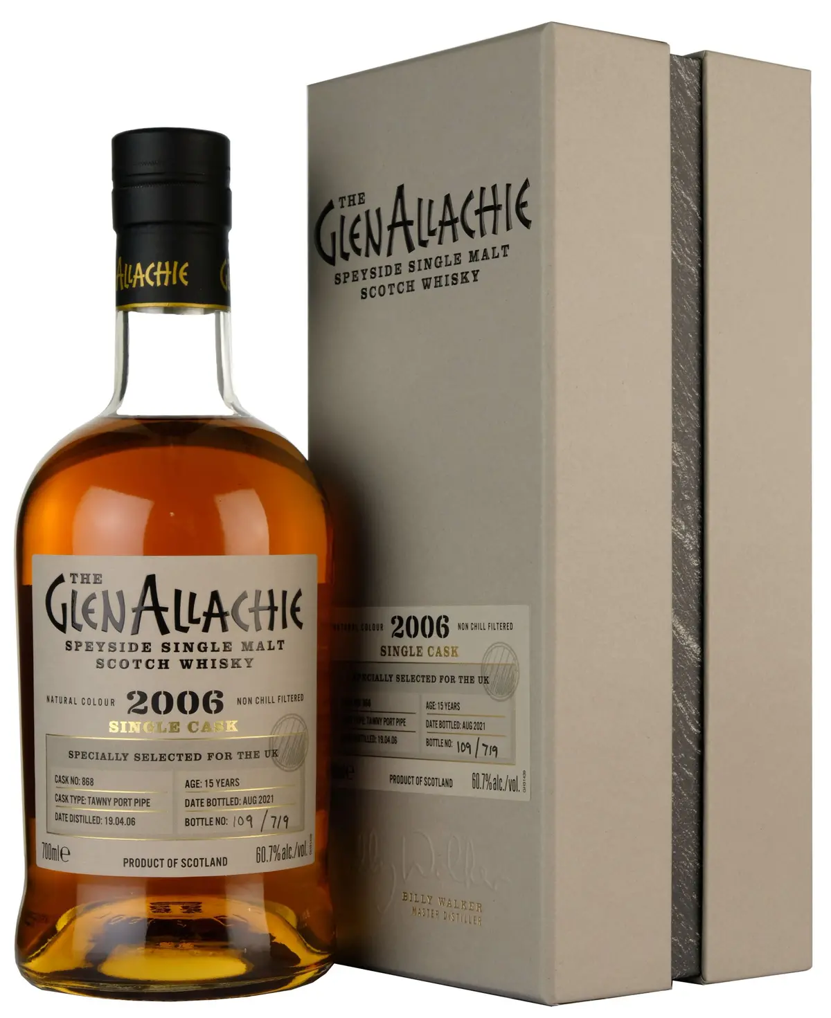 Glenallachie 2006-2021 | 15 Year Old Single Cask 868 1