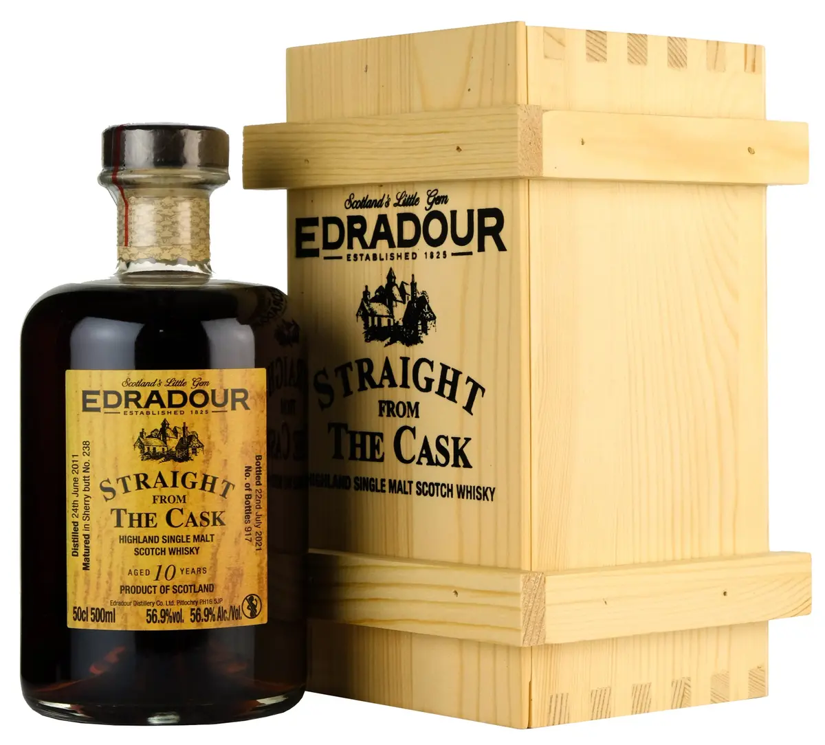 Edradour 2011-2021 | 10 Year Old Straight From The Cask Single Cask 238 1