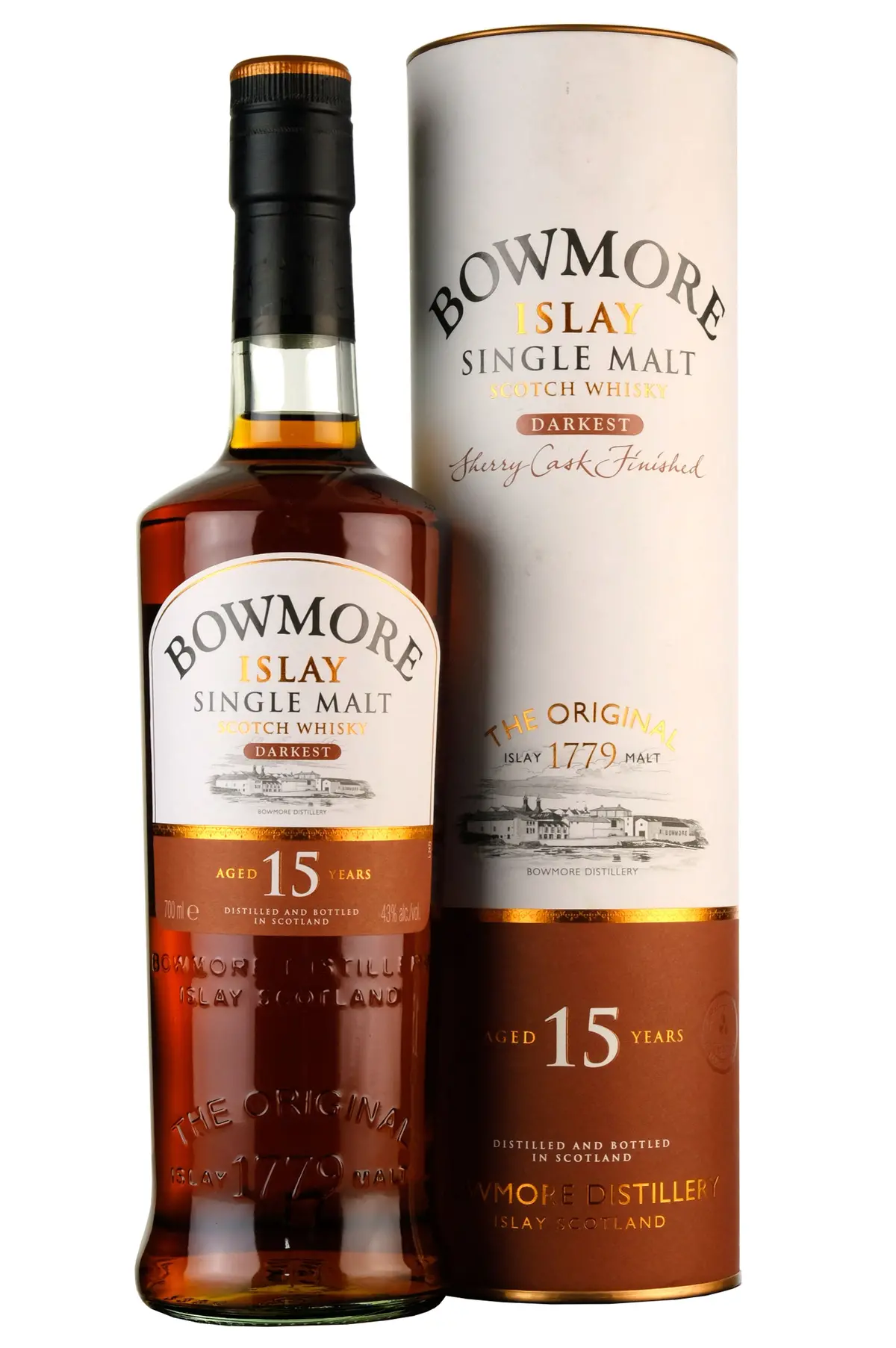 Bowmore Darkest 15 Year Old - Pre 2011 Bottling 1