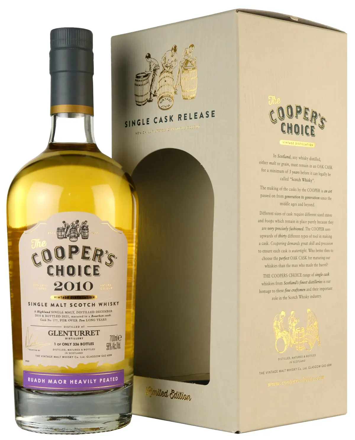 Ruadh Maor (Glenturret) 2010-2021 | 10 Year Old Cooper's Choice Single Cask 177 1