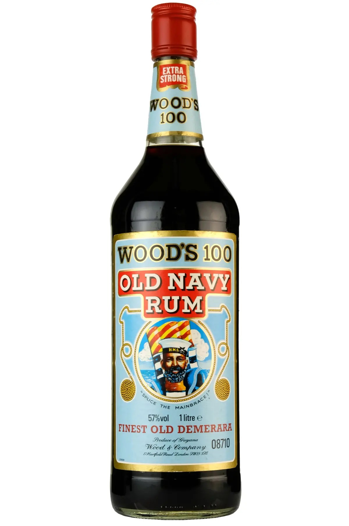 Wood's 100 Old Navy Rum | 1980S Bottling 1
