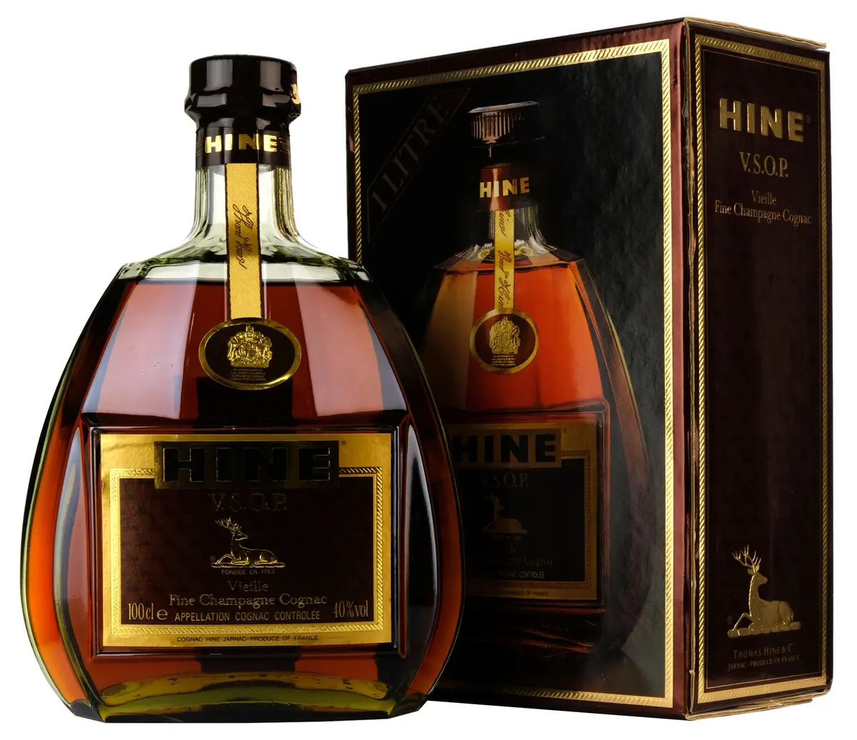 Hine Vsop Fine Champagne Cognac | 1 Litre Decanter 1