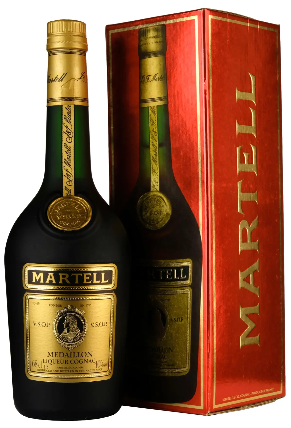 Martell Medaillon Vsop Liqueur Cognac | 1980S Bottle 1