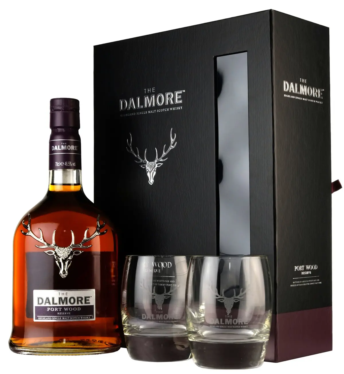 Dalmore Port Wood Reserve Glass Pack 1