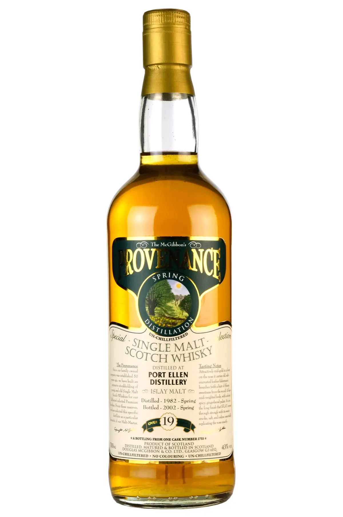 Port Ellen 1982-2002 | 19 Year Old Provenance Cask 2733 1