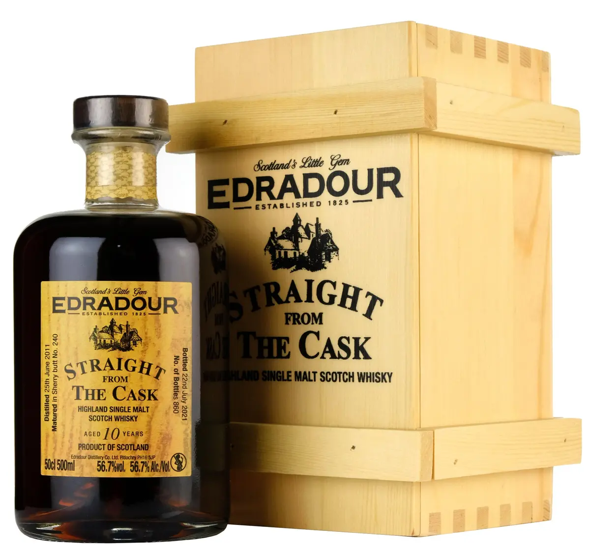Edradour 2011-2021 | 10 Year Old Straight From The Cask 240 1