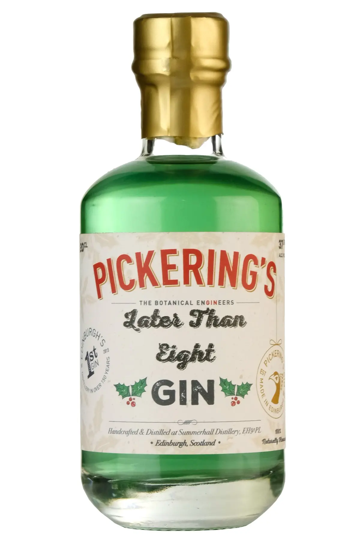 Pickering's Later Than Eight Gin 20Cl 1