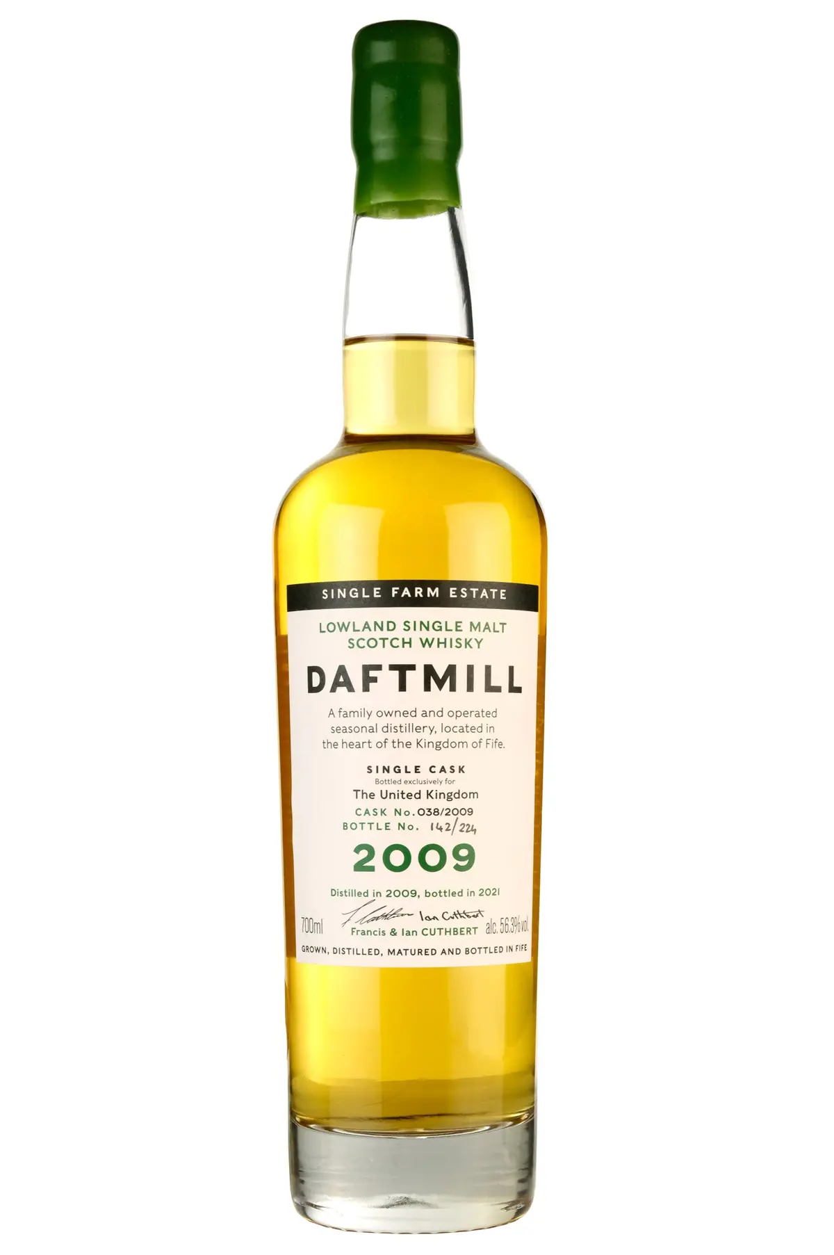 Daftmill 2009-2021 Uk Exclusive Single Cask 038/2009 1