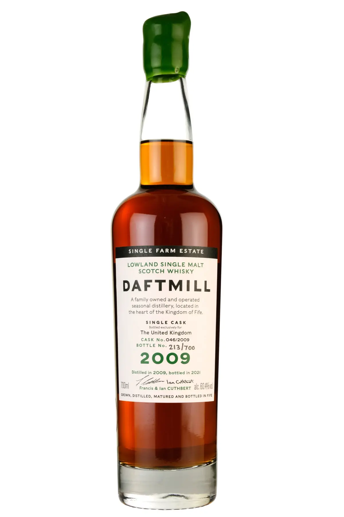 Daftmill 2009-2021 Uk Exclusive Single Cask 046/2009 1