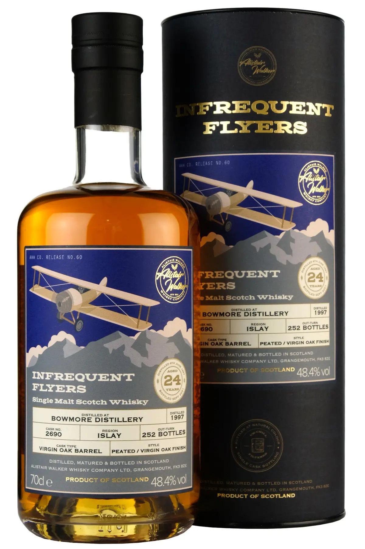 Bowmore 1997-2021 | 24 Year Old Infrequent Flyers 1