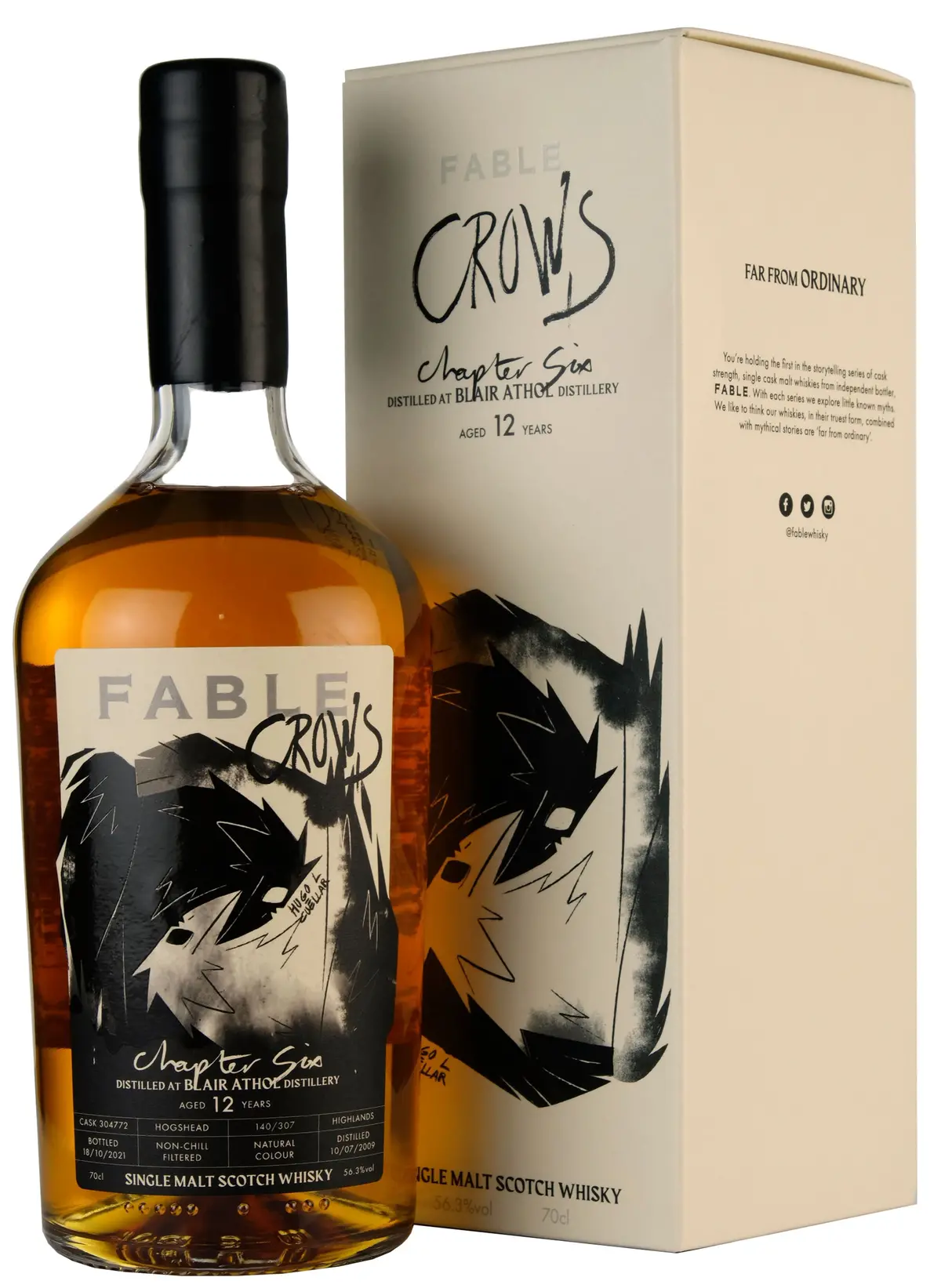 Blair Athol 2009-2021 12 Year Old | Fable Chapter Six: Crows | Cask 304772 1