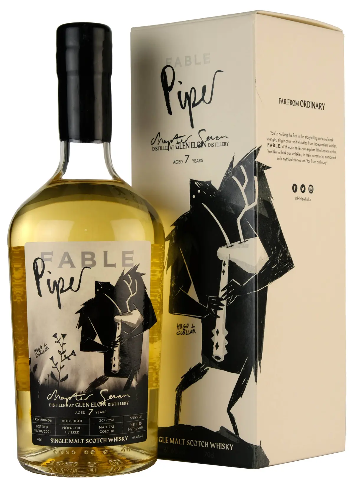 Glen Elgin 2014-2021 7 Year Old | Fable Chapter Seven: Piper | Cask 800406 1