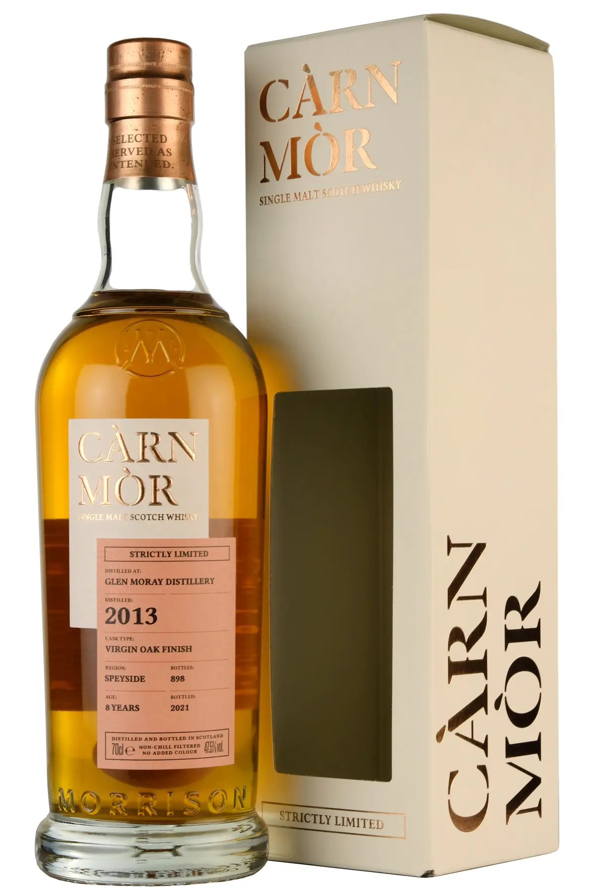 Glen Moray 2013-2021 | 8 Year Old | Carn Mor Strictly Limited 1