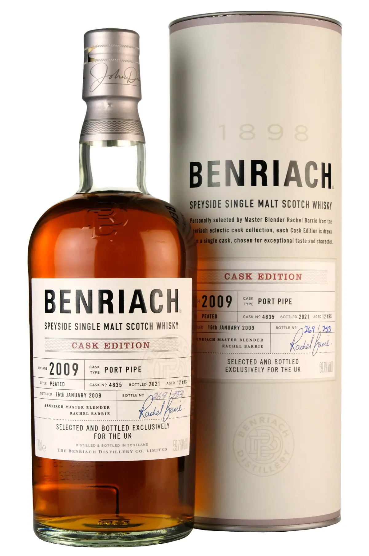 Benriach 2009-2021 | 12 Year Old Cask 4835 | Uk Exclusive 1